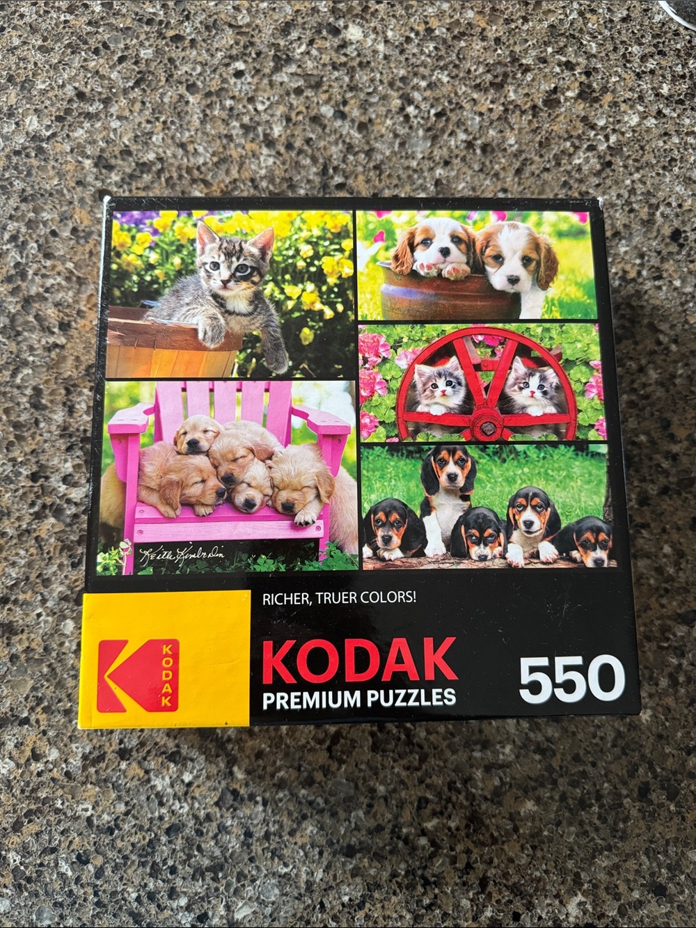 Kodak Puppies & Kittens Collage Puzzle - NEW & Never Opened